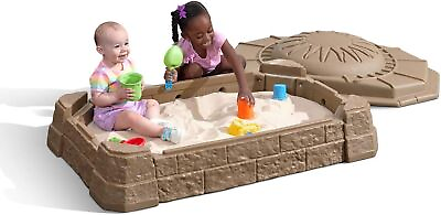 #ad Step2 Naturally Playful Sandbox II Kids Sand Activity Sensory Play Pit $117.78