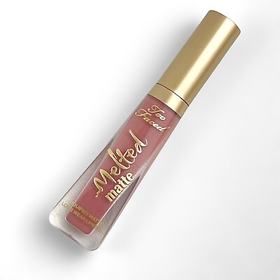 #ad Too Faced Melted Matte Liquified Matte Long Wear Lipstick Queen B Full Size $16.50
