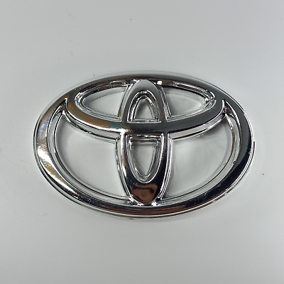 #ad Toyota Front Grille Emblem Logo Badge Chrome 11cm NEW $29.76