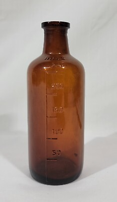 #ad Early Amber Pharmacy Bottle $15.00