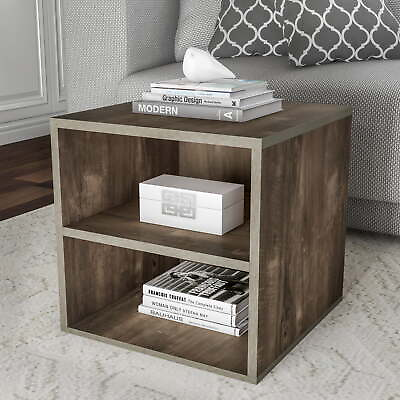 #ad Somerset Home 2 Shelf End Table Gray $25.58