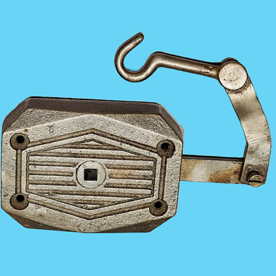 #ad Antique pull lock signed latch latch bolt bolt closure $74.92