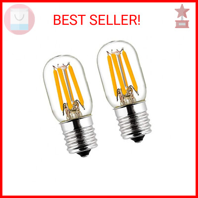 #ad LiteHistory E17 led Bulb ETL 25w Appliance t7 led Bulb 250lm 2700K 2w Microwave $14.10