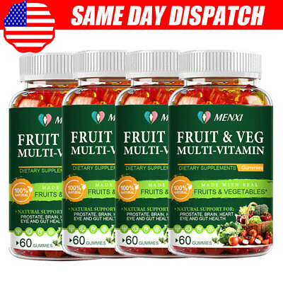 #ad Compound Fruits ＆Vegetables Gummies Multivitamins Boost Immunity Increase Energy $41.79