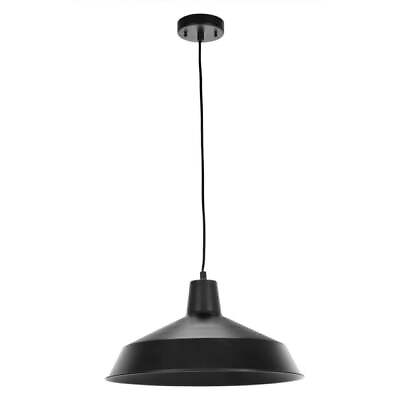 #ad 65155 1 Light 16 1 8quot; Wide Pendant Black Lamps Lighting $42.12