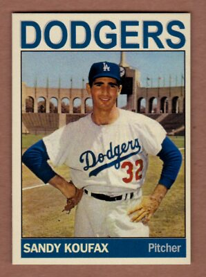 #ad Sandy Koufax #x27;61 Los Angeles Dodgers Monarch Corona Private Stock #29 NM cond. $8.95