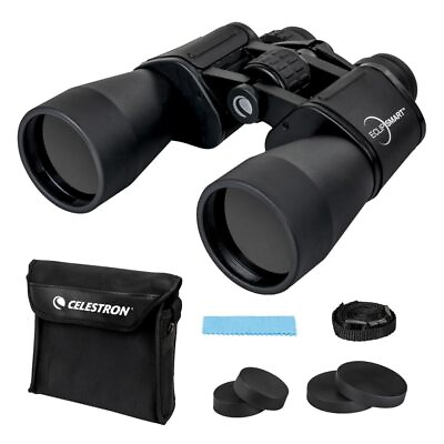 #ad Celestron EclipSmart 12x50 Solar Viewing Safe Binoculars $124.37