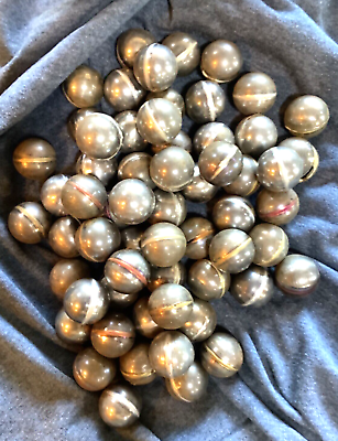 #ad p Lot of 60 vintage 1”welded steel balls $25.00