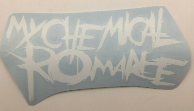 #ad My Chemical Romance Band Logo 4 Die Cut Vinyl Sticker Rock amp; Roll Metal Punk $5.50
