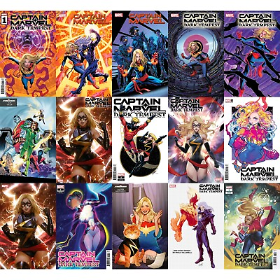 #ad Captain Marvel: Dark Tempest 2023 1 2 3 4 5 Marvel FULL RUN COVER SELECT $3.88