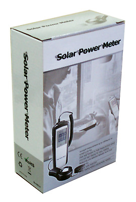 #ad DT 1307 Sun Power Solar Energy Sunlight BTU Watt per sq. Meter Digital Meter NEW $55.21