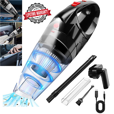 #ad Handheld Vacuum Cordless Hand Vacuum Cleaner Rechargeable Home Hand Wetamp;Dry Vac $33.48