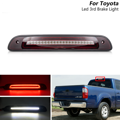 #ad Red LED Strobe Third 3rd Brake Stop Light Cargo Lamp For 2000 2006 Toyota Tundra $47.69