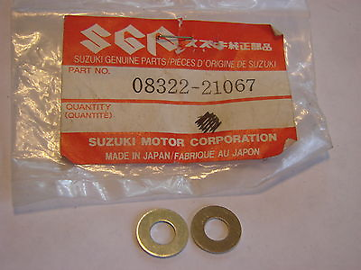 #ad NOS Suzuki Washer 1984 LT185 1991 VS1400 08322 21067 Qty 2 $9.99