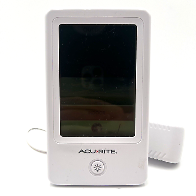 #ad AcuRite Weather Forecaster Wireless Digital Color Display ONLY Indoor Outdoor $11.99