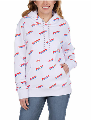 #ad Brand New Costco Kirkland Signature White Hoodie Sweatshirt XS S M L XL XXL XXXL $60.00