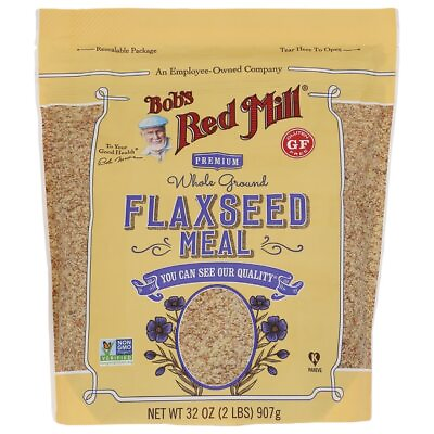 #ad Bob#x27;s Red Mill Premium Whole Ground Flaxseed Meal 32 oz Pkg $12.35