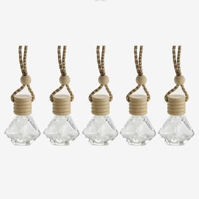 #ad Car Air Freshener Perfume Bottles10 Packs Empty Hanging Car Diffuser Bottle ... $12.25