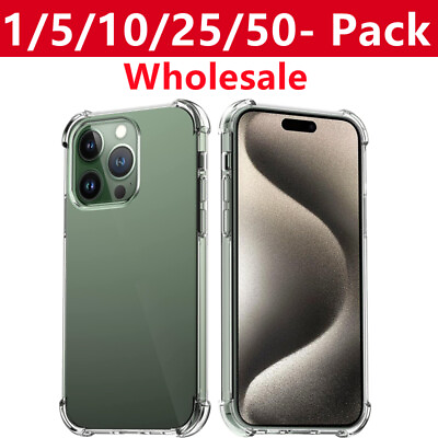 #ad Wholesale Bulk LOT Shockproof Case For iPhone 15 14 13 12 11 Pro MAX 7 8 Plus XR $14.99