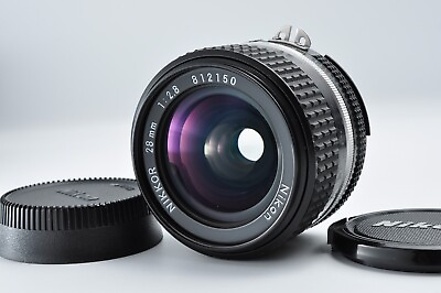 #ad NIKON AIS Ai S NIKKOR 28mm F 2.8 MF Standard Prime Camera Lens From Japan #0142 $227.99