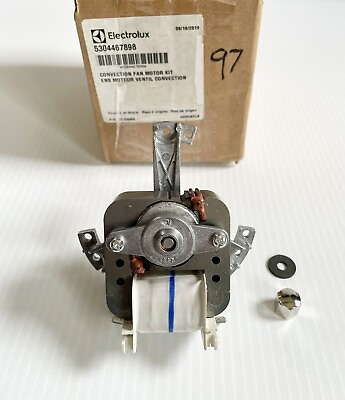#ad 5304467898 Electrolux Frigidaire Convection Fan Motor Kit New OEM $75.00