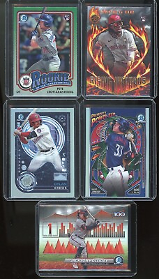 #ad 2024 BOWMAN INSERTS PICK YOUR CARD COMPLETE YOUR SET TOP 100 AI RC $3.99