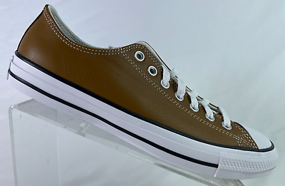 #ad #ad Converse Chuck Taylor All Star Ox Leather Dark Brown Men#x27;s Size 10 A09977C $59.95