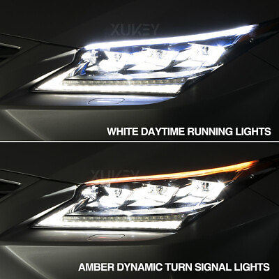 #ad 2X 45CM LED Car DRL Daytime Running TurnSignal Lamp Strip Light Flexible Tube US $12.62