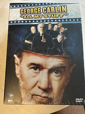 #ad George Carlin All My Stuff DVD 2007 14 Disc Set New Sealed Comedy $179.99
