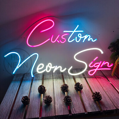 #ad Night Light Custom Neon Signs LED Neon Sign for Party Home Wall Wedding Decor $8.39