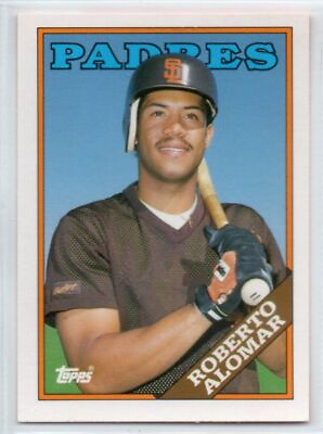 #ad Roberto Alomar 1988 Topps Traded Rookie #4T Padres RC b 109 $3.99
