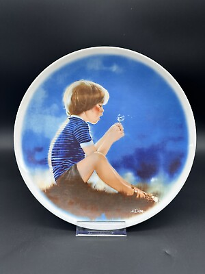 #ad Erik amp; Dandelion Vintage Viletta China Plate 8.5quot; Donald amp; Zolan 1978 $14.99
