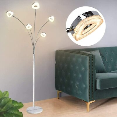 #ad Modern Floor Lamp LED Adjustable Tree Floor Lamps Arc Standing Light Bedroom $59.49