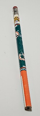 #ad Vtg Sanford Miami Dolphins Florida 1980 Play Football Pencil Sporting Good NOS $23.38