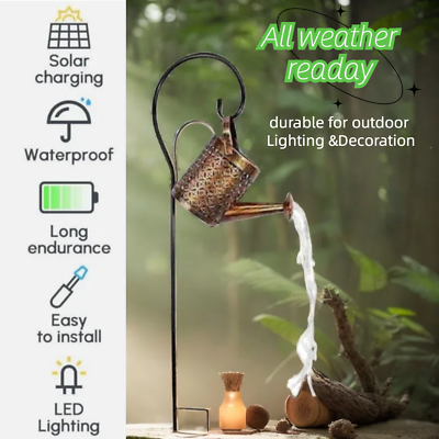 #ad #ad Solar Lantern Hanging Light LED Waterproof Yard Outdoor Patio Garden Yard Lamp $10.05