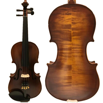 #ad Strad style Hand made SONG Brand violin 1 2 huge and resonant sound #15145 $159.00