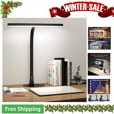 #ad Modern LED Desk Lamp 10W Bright Task Light for Home Office 3 Color Modes ... $71.99