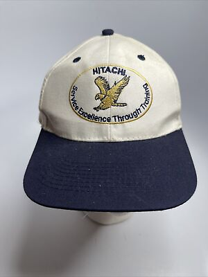 #ad hitachi service excellence through training hat vintage rare For Employees $15.99