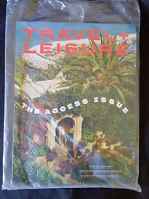 #ad TRAVEL AND LEISURE MAGAZINE March 2024 Issue The Access Issue $4.25