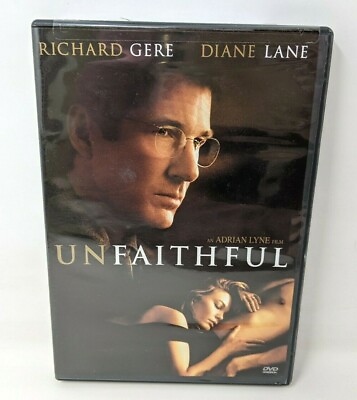 #ad Unfaithful DVD 2002 Full Screen Richard Gere Diane Lane SS21 $10.39