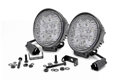 #ad Rough Country 4quot; LED Round Offroad Lights Pair 70804 $59.95