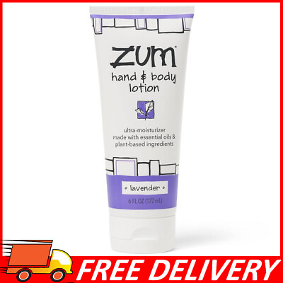 #ad Zum Natural Hand and Body Lotion Lavender 6 fl oz $12.52