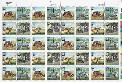 #ad US Universal Postal Congress 25c Stamp Sheet Scott #2434 2437 $15.95