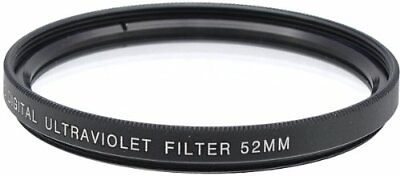 #ad NEW 52mm UV Digital Ultraviolet Lens Glass Filter 52 mm Nikon Canon Sony Pentax $5.25
