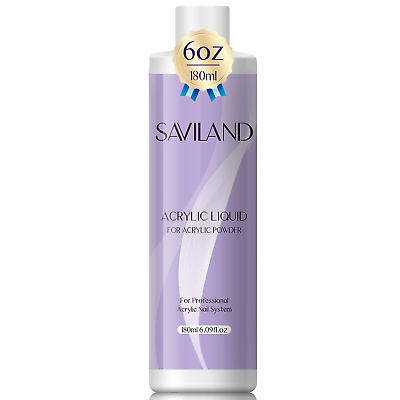 #ad Acrylic Liquid 6 oz Acrylic Liquid for Acrylic Powder Low Odor Non Yellowing A $32.99