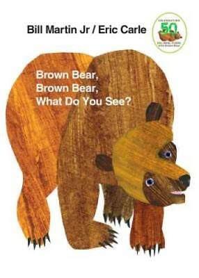 #ad Brown Bear Brown Bear What Do You See? Board book By Martin Jr. Bill GOOD $3.89