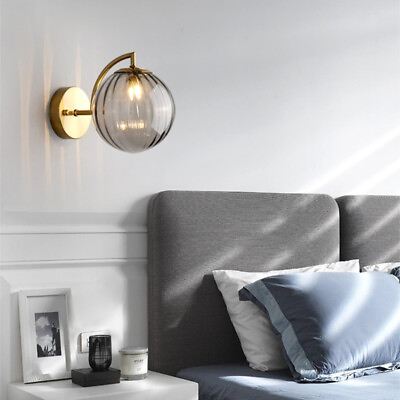 #ad Grey Kitchen Wall Lighting Bedroom Wall Lamps Bar Wall Lamp Glass Wall Lights AU $86.17