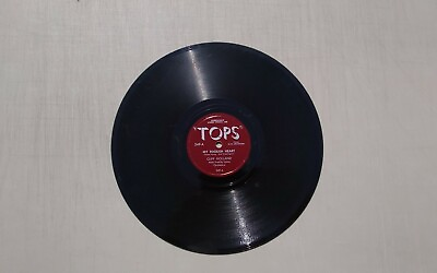 #ad Cliff Holland 78rpm Single 10 inch Tops Records #249 My Foolish Heart $19.99