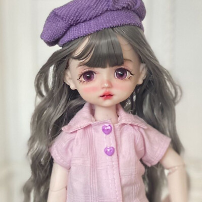 #ad 1 6 Mechanical Joint Doll Cute Girl Doll Toy Lifelike Upgrade Makeup Kids Gift $57.33