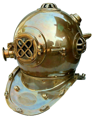 #ad Nautical Antique Mark V Deep sea 18quot; Marine Diving Helmet Vintage sea helmets $49.00